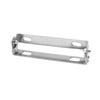 Motorcycle License Plate Holder / 1 x Silver Tone Adjustable Angle Bracket