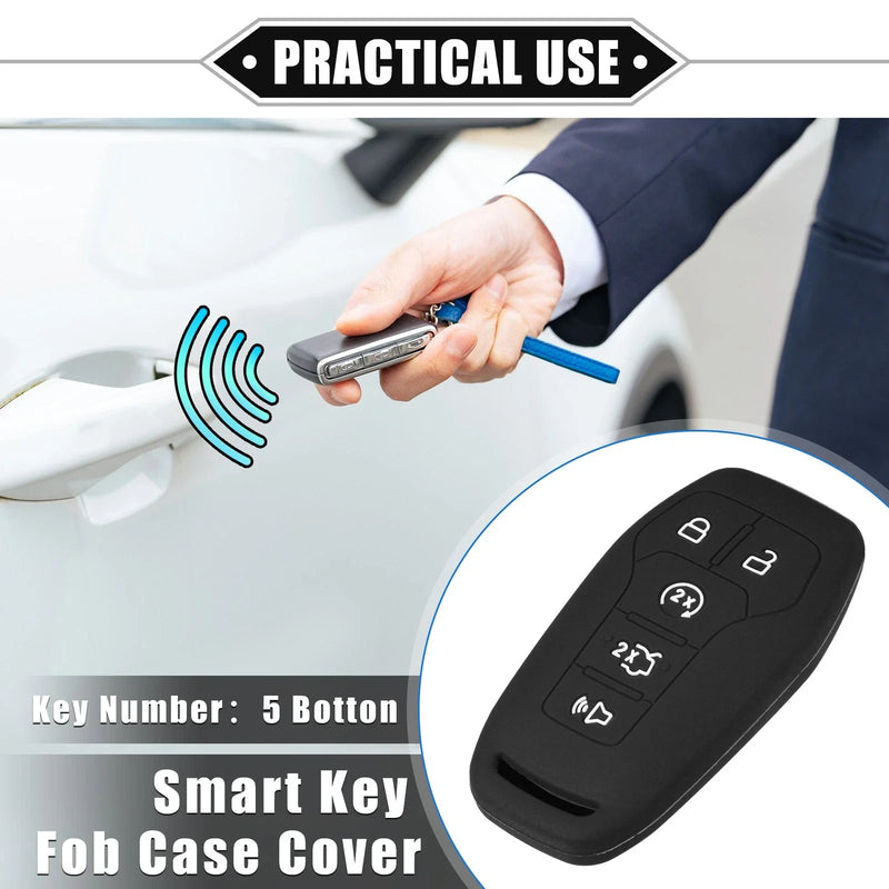 Ford Fusion 2 x Car Remote Keyless Smart Key Fob Covers (2013-2020)