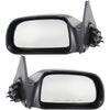 Manual Remote Side View Mirrors Pair Set NEW for 00-04