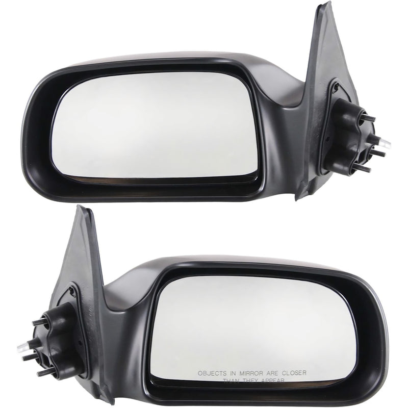 Manual Remote Side View Mirrors Pair Set NEW for 00-04