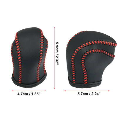 Gear Shift Knob Cover Protector with Red Thread for Toyota C-HR (2017-2021)