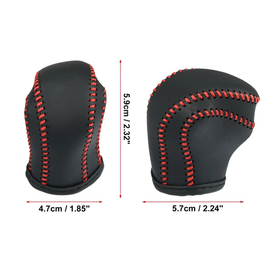 Gear Shift Knob Cover Protector with Red Thread for Toyota C-HR (2017-2021)