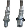 Toyota 100 Series HZJ105 FZJ105 2 x Braided Brake Lines Hose (1998–2007)