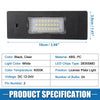 BMW White LED License Plate Light Assembly (2011-2019)