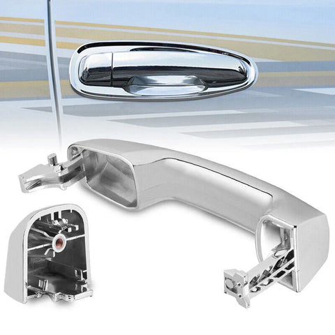 Toyota Prado J150 Series (2009-2020) Chrome Rear Outer Door Handles