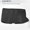 Kia Soul EV (2020-2022) Black TPE Cargo Liner Rear Trunk Mat