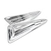Toyota C-HR Pair ABS Chrome Front Fog Light Moulding Trim (2016-2018)