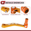 Yamaha TTR 50cc Gear Shifter Lever Gold Tone/Orange