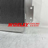 Chevy Biscayne Del Ray Impala V8 4 Row Aluminum Radiator (1958-1960)