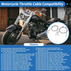 Harley Sportster XL883 XL1200 Throttle Cable / 130 cm / Throttle Cable