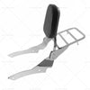 Yamaha V-Star 650 Custom Backrest Sissy Bar Luggage Rack (2003-2011)