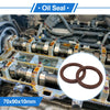 Oil Seal 70x90x10mm Brown 2 x Seal Ring Rotary Shaft Seal FKM Rubber