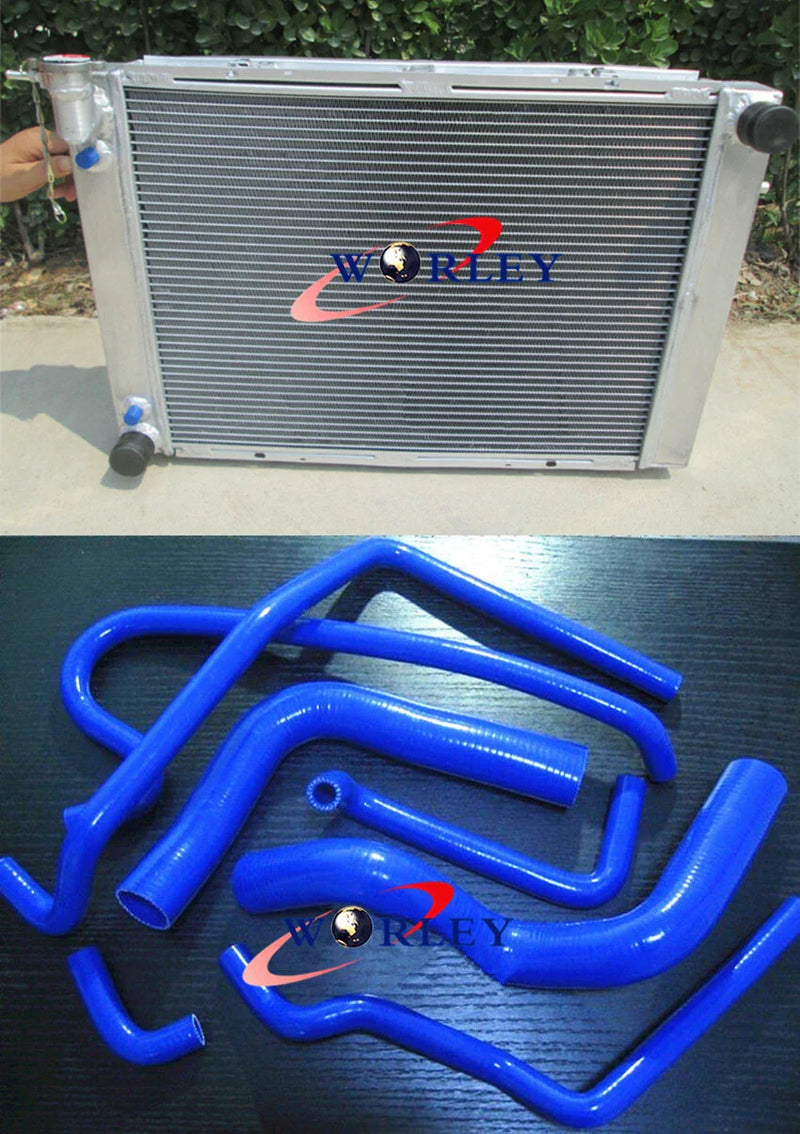 Holden Commodore VG VL VN VP VR VS V8 5.0L Aluminum Radiator & Black Hose