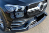 Benz GLE W167 C167 (2020-2023) Carbon Fiber Look Front Bumper Spoiler Lip