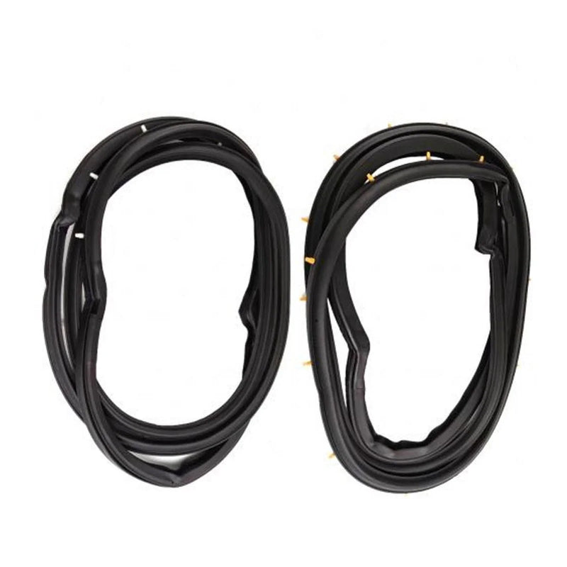 Door Rubber Weatherstrip Rear L+R Fits Mazda 323 4D Sedan BG Serie 1992-94