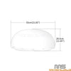 Harley Road Glide Dyna Wide Glide FXD 10'' Clear Windshield (2010-2023)