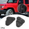 Jeep Wrangler JL 2 x Front Door Screw Protection Bolts Covers (2018-2021)