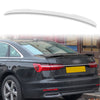 Audi A6 S6 C8 Sedan 2019-2023 White ABS Boot Spoiler