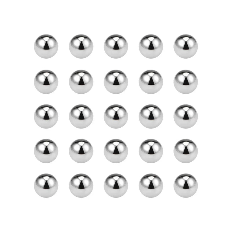 Bearing Keychain Wheel 25pcs Precision Balls 5mm Solid Chrome Steel G10