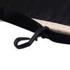 Universal Fit Beige Plush Front Car Seat Cover Mat Pad Protector