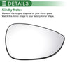 Ford B Max Right Side White Convex Mirror Glass (2012-2018)