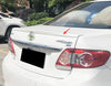 Toyota Corolla Sedan 4-Door Pearl White Rear Boot Spoiler Wing (2009-2013)