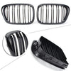 BMW 5 Series E39 Black Front Upper Bumper Mesh Grille (1995-2004)