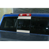 Dodge Ram 1500 Silver Steel Rear Window Strip Decor Cover (2018-2022)
