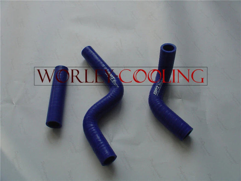 Kawasaki KX80 / KX85 / KX100 (1998-2013) - Blue 2 x Silicone Hose
