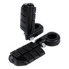 Harley Dyna Sportster Matte Black 32mm Highway Engine Guard Footpegs
