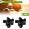 Motorcycle 2 Pcs M8 Aluminum Motorcycle Clutch Brake Cable Adjuster Screw