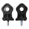 Harley Touring Backrest Pad Mounting Bracket Hardware (2014-2023)