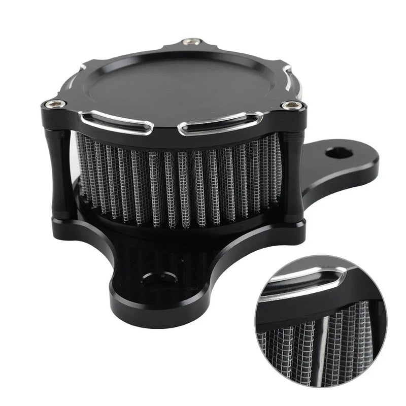 Harley Dyna FXDLS FLSTNSE Softail Air Cleaner Filter Kit Gray (2016-2020)