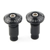 Motorcycle Dirt Bike Black 7/8'' Handle Bar End Cap Plug