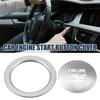 Toyota Alphard 30 Series Silver Tone Engine Start Stop Button Cover Set