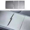 Tesla Model 3 2023-2024 Matte Carbon Fiber Center Console Panel Covers Trim