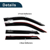 PEUGEOT 2008 e-2008 MK2 Window Deflectors 1 Set (2020-2024)