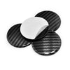 Car 4x 50mm Aluminum Hub Center Cap Shell Sticker Paster Decor