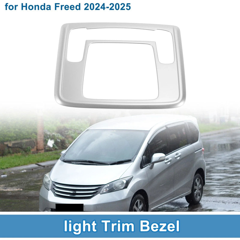 Honda Freed (2024-2025) Silver Tone Front Row Light Trim Bezel