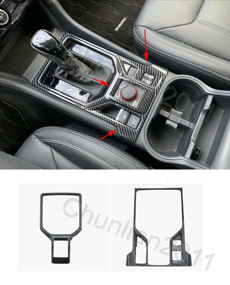 Subaru Forester Console Gear Shift Box Panel Cover Trim (2019-2023)