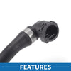 BMW 230i 2.0L Heater Hose 1Pc Rubber Black (2017-2020)