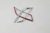 JEEP Compass ABS Chrome Rear Fog Light Cover Trim (2017-2021)