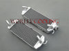 KTM 250 / 400 / 450 / 520 / 525 MXC / EXC Aluminum Radiator & Black Hose (2000-2002)