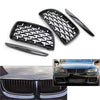 BMW E90 Black Frame & Chrome Grille (2005-2008)