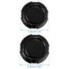 Jeep Wrangler JL JLU (2018-2022) Glossy Black 3 x Car Door Key Jack Covers