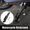 Motorcycle Kickstand Side Support Stand Holder Set CNC Aluminum Alloy Black