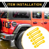Jeep Gladiator JT (2020-2021) Yellow Door Tailgate Handle Cover