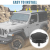 Jeep Wrangler JK (2007-2018) Black Soft Top Door Surround Knob