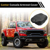 Ford F-150 Microfiber Leather Carbon Fiber Black Arm Rest Cover