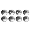 Honda CB 350 400 500 550 750 8x Valve Caps with O-Rings (1969-1976)